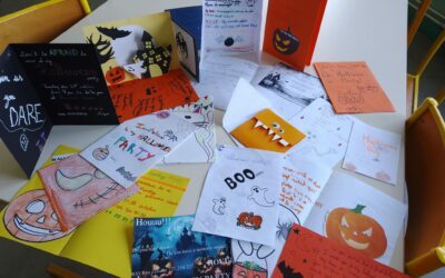Halloween ABC and Invitations by the 6C and 6B