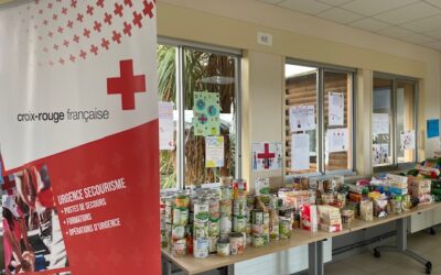 Un record cette année : 314 kg reçus pour la collecte alimentaire !